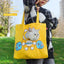 Pet Canvas Shoulder Bag, Cute Animal Shaped Cat Carrier Canvas Bag