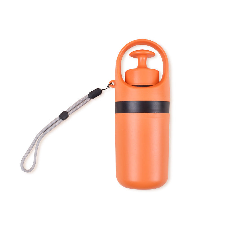 Portable Lightweight Dog Pooper Scooper With Built-in Poop Bag Dispenser Eight-claw Shovel