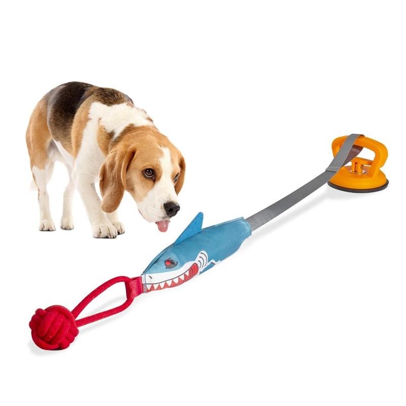 Shark Shaped Dog Toy
