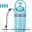 Portable Lightweight Dog Pooper Scooper With Built-in Poop Bag Dispenser Eight-claw Shovel