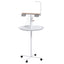 Bird Stand with Wheels, Perches, Feed Bowls, Round Tray for Parrot