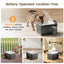 Wireless Charging Battery Driven 304 Stainless Steel Cat Automatic Induction Pet Water Fountain