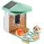 Smart Bird Feeder With Camera 2K HD AI Identify Bird Species Solar-Powered