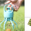 Portable Lightweight Dog Pooper Scooper With Built-in Poop Bag Dispenser Eight-claw Shovel