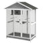 Wooden Bird Cage Aviary, Flight Cage With 4 Perches