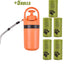 Portable Lightweight Dog Pooper Scooper With Built-in Poop Bag Dispenser Eight-claw Shovel