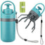 Portable Lightweight Dog Pooper Scooper With Built-in Poop Bag Dispenser Eight-claw Shovel
