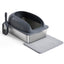 Stainless Steel Cat Litter Box With Lid, Large Cat Litter Box For Big Cats, Scoop And Mat Included