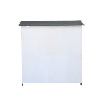 Rabbit Hutch Outdoor, 2-Story Rabbit Cage Indoor With Run, Bunny Cage With 2 Removable No-Leak Trays